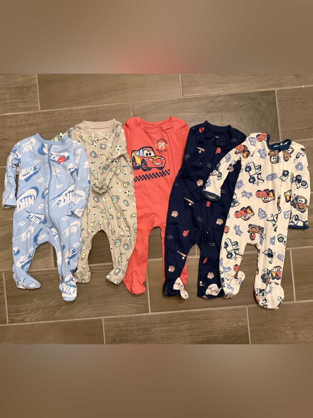 Footed onesies